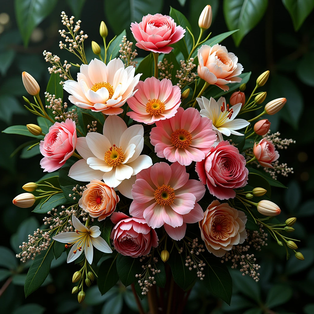 Custom floral arrangement example